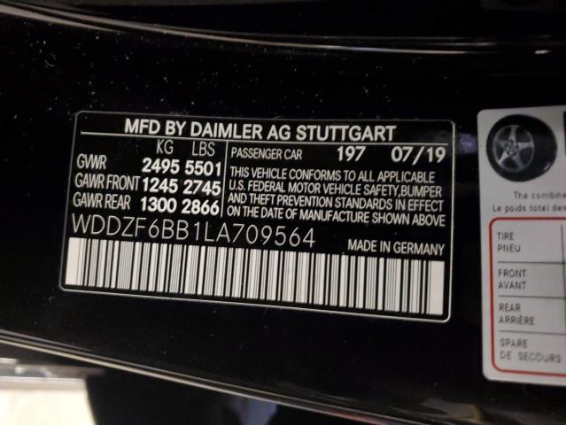 WDDZF6BB1LA709564 Mercedes-Benz E Amg 53 4matic