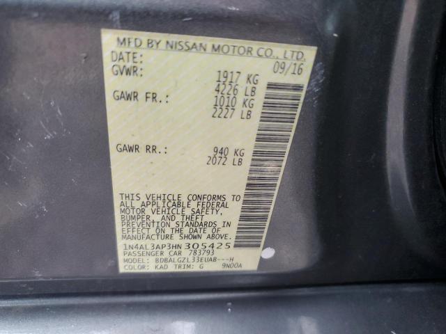 1N4AL3AP3HN305425 Nissan ALTIMA 2.5