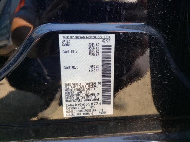 1N4AZ1CV2NC558774 Nissan LEAF SV