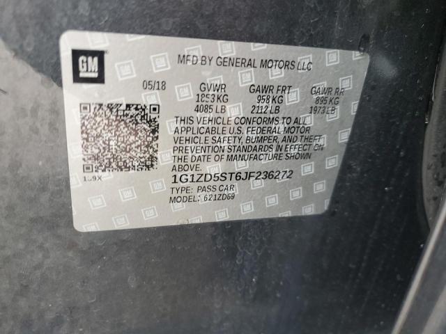 1G1ZD5ST6JF236272 Chevrolet MALIBU LT