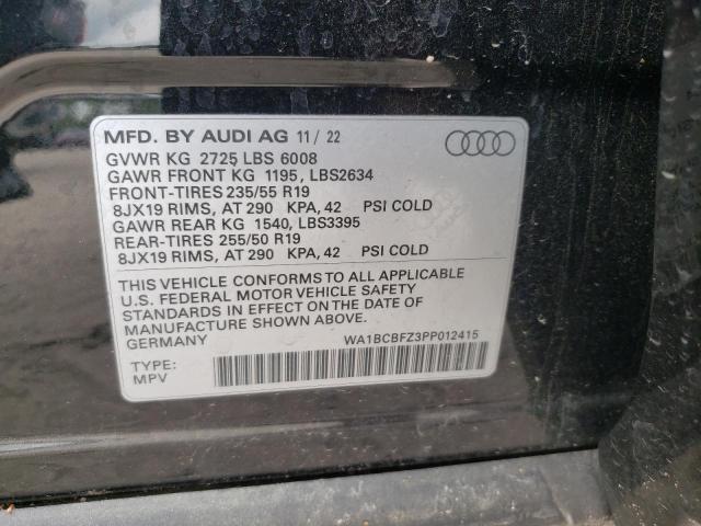 WA1BCBFZ3PP012415 Audi Q4 E-tron Premium Plus