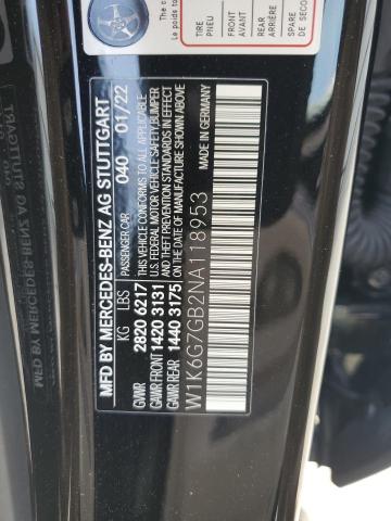 W1K6G7GB2NA118953 Mercedes-Benz S 580 4matic
