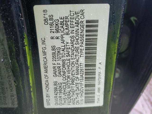 1HGCV1F13JA226177 Honda ACCORD LX