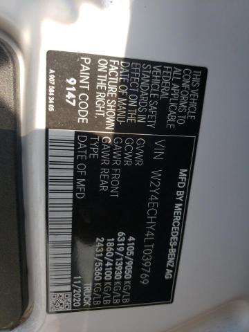 W2Y4ECHY4LT039769 Freightliner Sprinter 2500