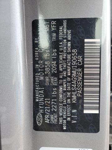 KMHLS4AG9MU190658 Hyundai ELANTRA SEL
