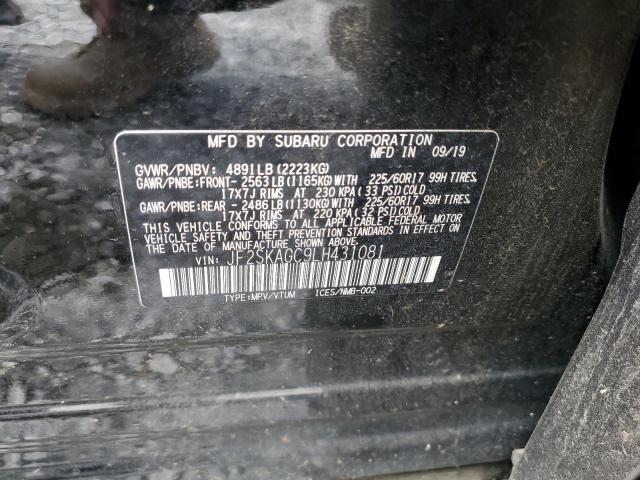 JF2SKAGC9LH431081 Subaru Forester Premium