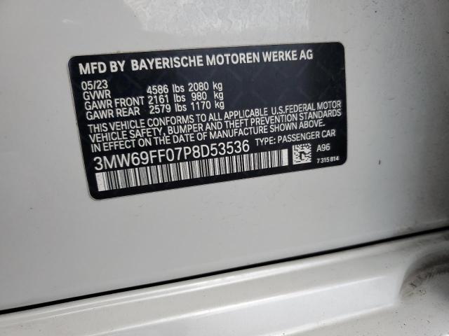 3MW69FF07P8D53536 BMW 330I