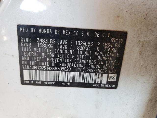 3HGGK5H4XKM705628 Honda FIT LX