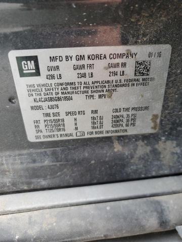 KL4CJASB5GB618504 Buick Encore