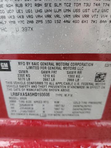 LRBFXASA5HD193606 Buick Envision Preferred