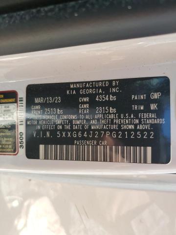5XXG64J27PG212522 KIA K5 GT LINE