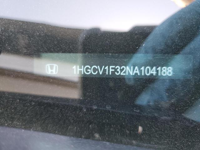 1HGCV1F32NA104188 Honda Accord Sport