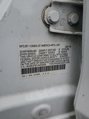 19UDE2F87JA009304 Acura Ilx Premium