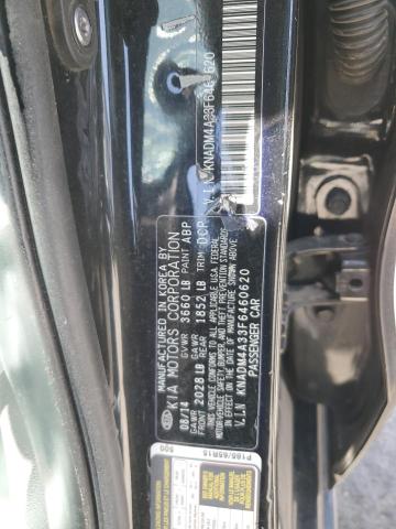 KNADM4A33F6460620 KIA RIO LX