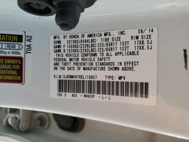 5J6RM4H78EL119807 Honda CR-V EXL