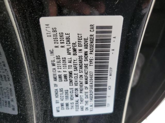 1HGCR2F58EA284837 Honda Accord Sport