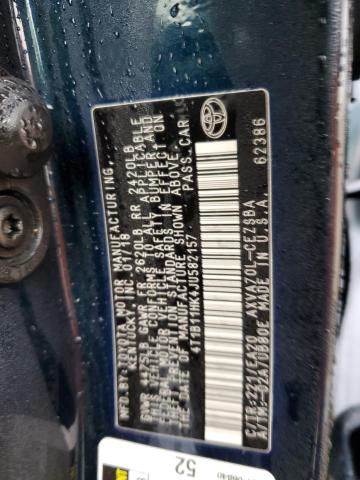 4T1B11HK4JU582157 Toyota CAMRY L
