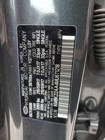 KM8K22AA4MU671218 Hyundai Kona Sel