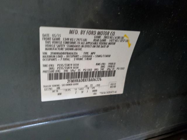 2FMHK6D8XFBA06326 Ford Flex Limited