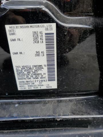 1N4BL4BV5LC272892 Nissan ALTIMA S