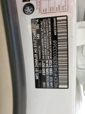 WDDHF5KB2EB033368 Mercedes-Benz E 350