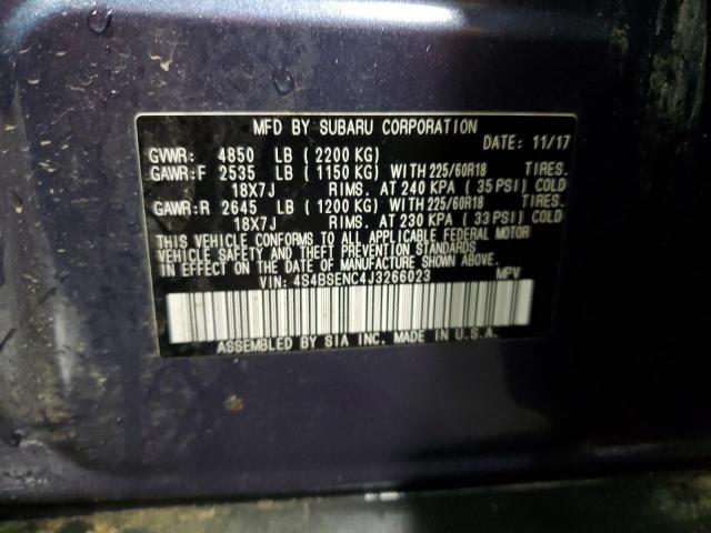 4S4BSENC4J3266023 Subaru Outback 3.6r Limited