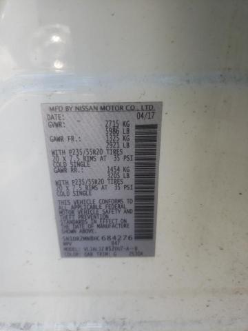 5N1DR2MN8HC684276 Nissan Pathfinder S