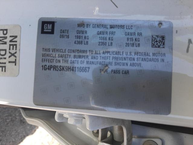1G4PR5SK9H4116667 Buick Verano Sport Touring