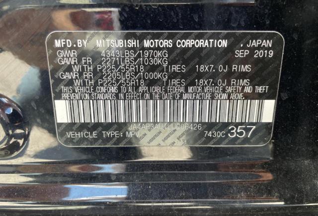 JA4AP3AU4LU006426 Mitsubishi Outlander Sport Es