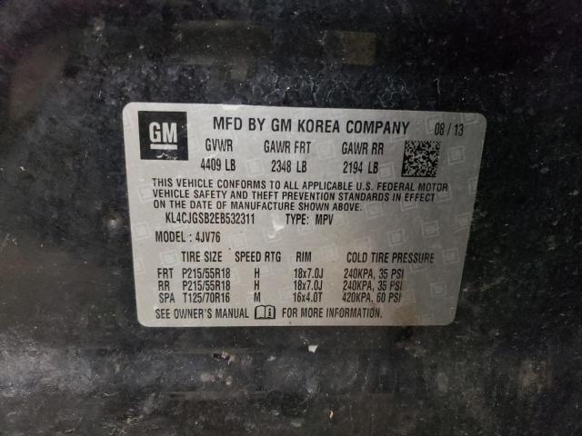 KL4CJGSB2EB532311 Buick Encore