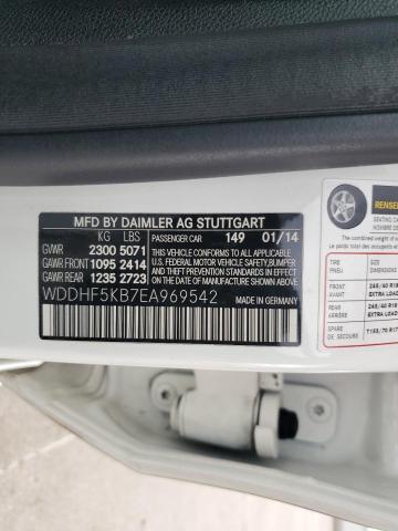 WDDHF5KB7EA969542 Mercedes-Benz E 350