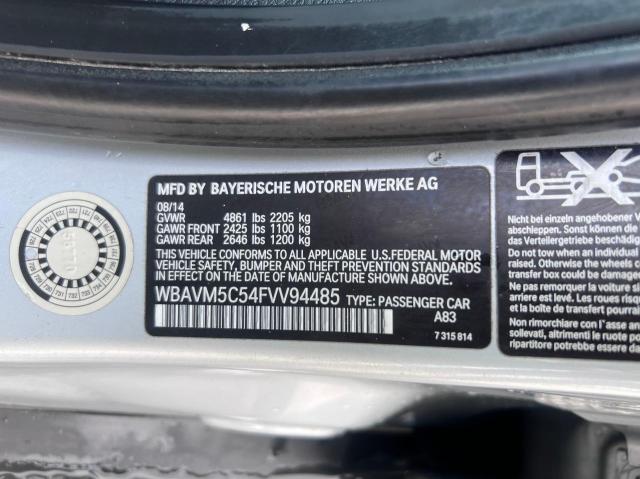 WBAVM5C54FVV94485 BMW X1 Xdrive35i
