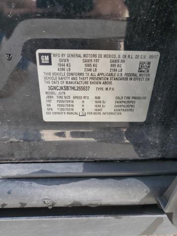 3GNCJKSB7HL265637 Chevrolet TRAX LS