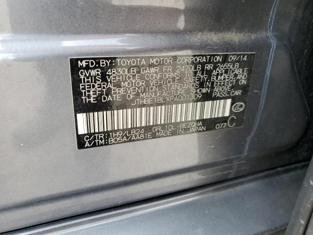 JTHBE1BLXFA001309 Lexus GS 350