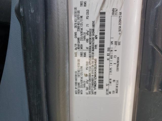 1FMZK1ZM0KKB28495 Ford Transit T-150