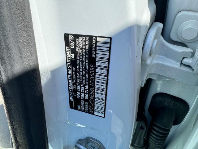 WDD3G4EB8LW036388 Mercedes-Benz A 220