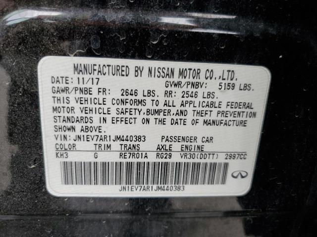 JN1EV7AR1JM440383 Infiniti Q50 LUXE