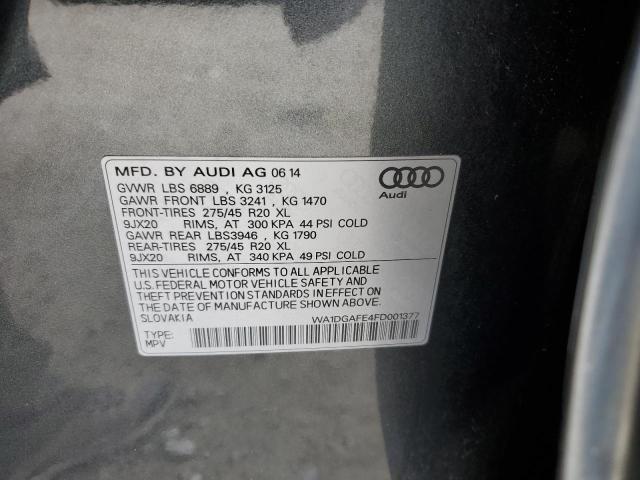 WA1DGAFE4FD001377 Audi Q7 Prestige