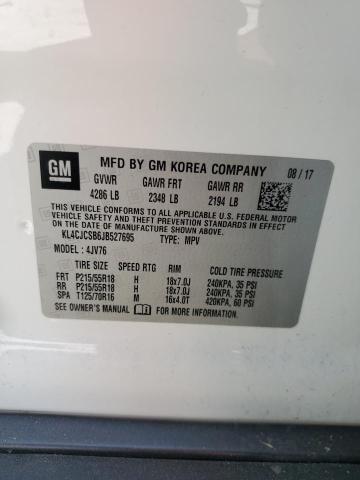 KL4CJCSB6JB527695 Buick Encore Essence