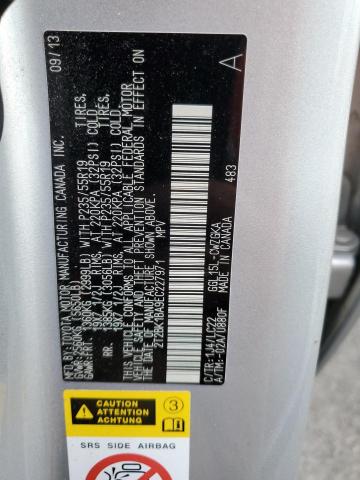 2T2BK1BA9EC227971 Lexus Rx 350 Base