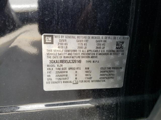 3GKALMEX5JL326149 GMC Terrain Sle