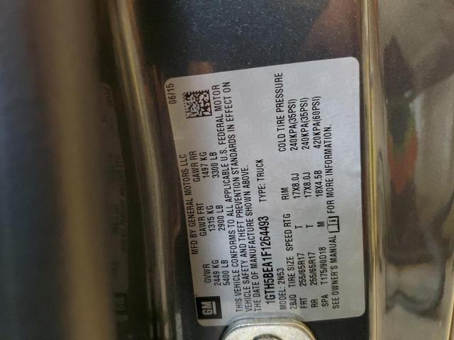 1GTH5BEA1F1264493 GMC CANYON SLE