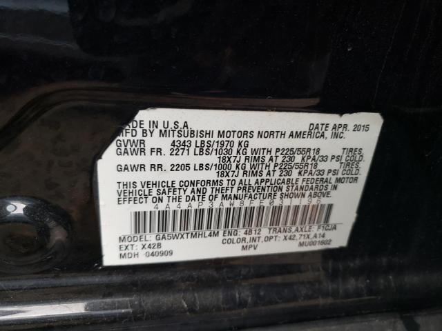 4A4AP3AW8FE031196 Mitsubishi Outlander Sport Es