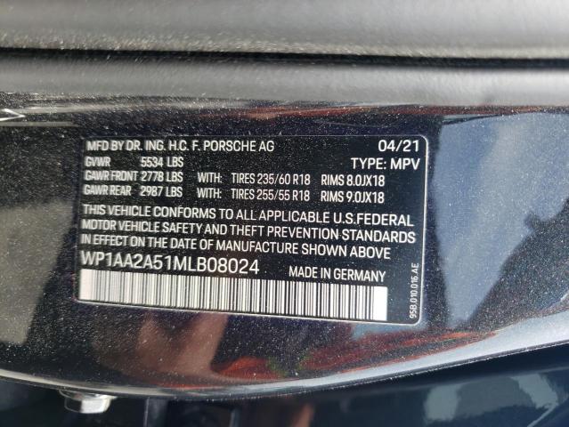 WP1AA2A51MLB08024 Porsche Macan