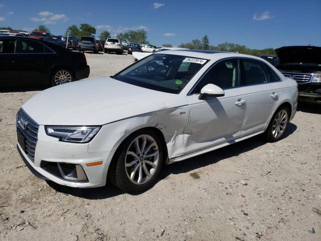 Продаж на аукціоні авто 2019 Audi A4 Premium Plus, vin: WAUENAF43KN019359, номер лоту: 56222974