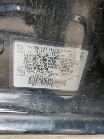 3N1CN7AP1KL805582 Nissan VERSA S