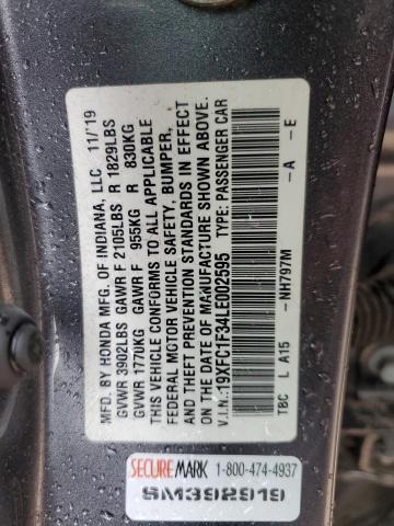 19XFC1F34LE002595 Honda CIVIC EX
