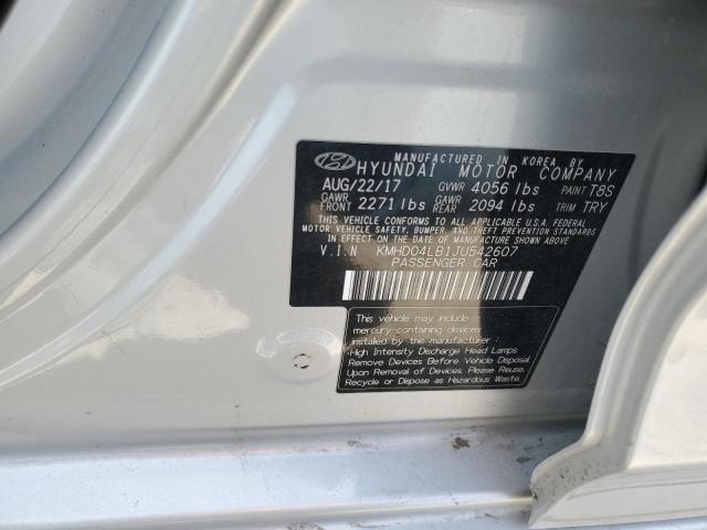 KMHD04LB1JU542607 Hyundai Elantra Sport