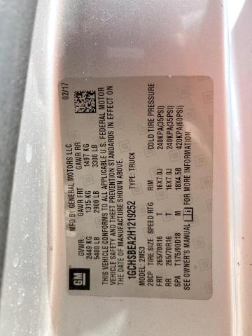 1GCHSBEA2H1219252 Chevrolet Colorado