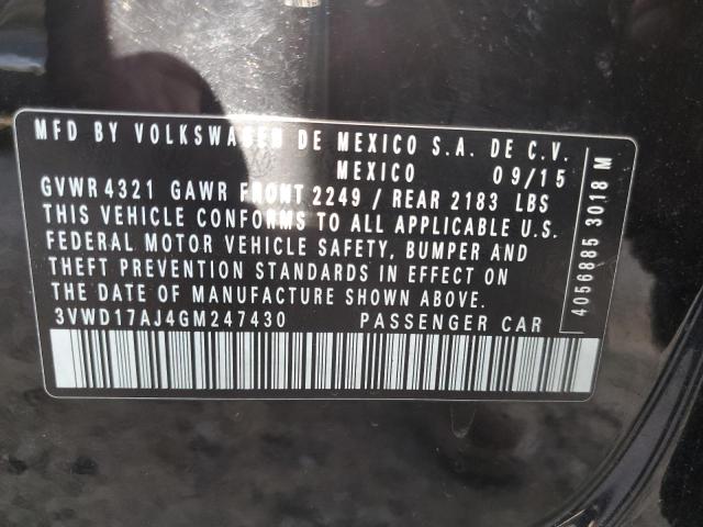 3VWD17AJ4GM247430 Volkswagen Jetta Sport